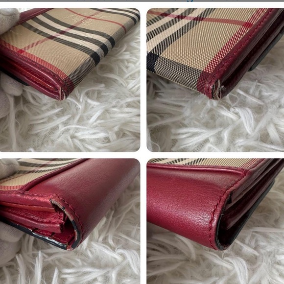 Burberry Nova Check canvas/leather wallet - Picture 10 of 14